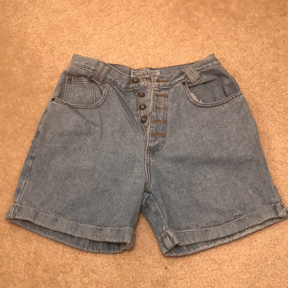 Vintage boy high waisted shorts
